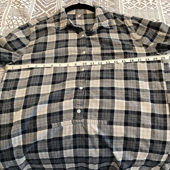 2/$30 🖤🩶 J Crew flannel tunic 🖤🩶 medium - Picture 8 of 8